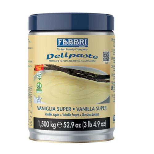 Fabbri Delipaste vanilla Super 1.5kg Fabbri Delipaste vanilla Super 1.5kg