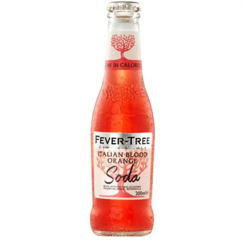 Fever Tree Blood  Orange Soda Water 24 x 200ml