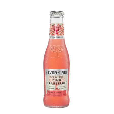 Fever Tree Pink Grape fruit Soda Water 24 x 200ml