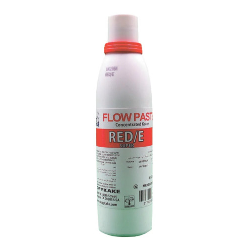 Flow Paste E Red food color 8 Oz