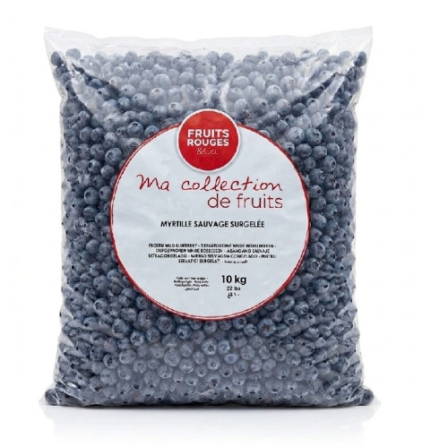 Fruits Rouges Frozen Blueberry IQF Whole 1x10kg Fruits Rouges Frozen Blueberry IQF Whole 1x10kg