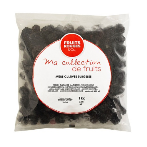 Fruits Rouges Frozen Blackberry Cultivated 1Kg Fruits Rouges Frozen Blackberry Cultivated 1Kg