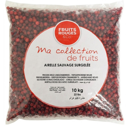 Fruits Rouges Frozen Cranberry Whole 1x10kg Fruits Rouges Frozen Cranberry Whole 1x10kg