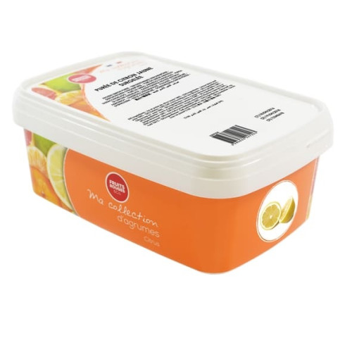 Fruits Rouges Frozen Lemon Puree 100% 1Kg