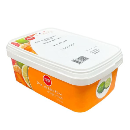 Fruits Rouges Frozen Lime Puree 100%  1Kg