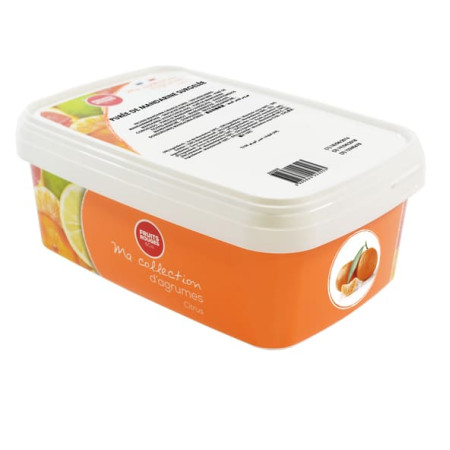 Fruits Rouges Frozen Mandarin Puree 100% 1Kg