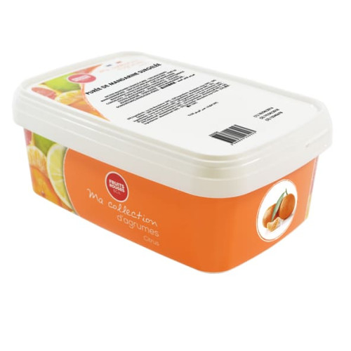 Fruits Rouges Frozen Mandarin Puree 100% 1Kg