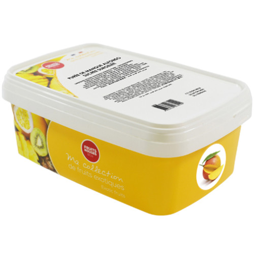 Fruits Rouges Frozen Mango Puree 100% 1Kg Fruits Rouges Frozen Mango Puree 100% 1Kg