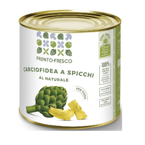 Greci Artichokes In Quarters All Natural - 2.5Kg