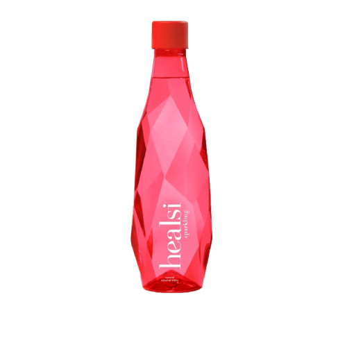 Healsi Sparkling Water Pet  12 x 500ml  Red
