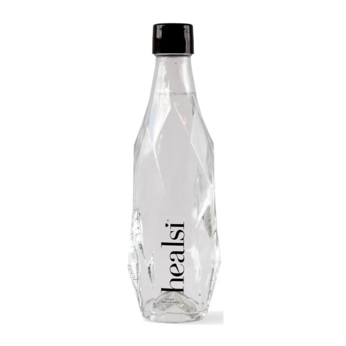 Healsi Still Water glass bottle 12 x 400ml  Clear