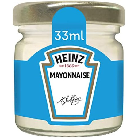 Heinz Mayonnaise Mini Jars 80 x 33ml