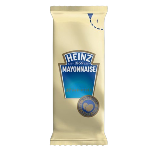 Heinz Mayonnaise Sachet 1000 x 7g Heinz Mayonnaise Sachet 1000 x 7g