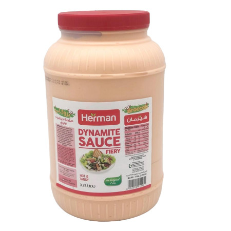 Herman Dynamite Fiery Sauce 4 x 3.78 kg