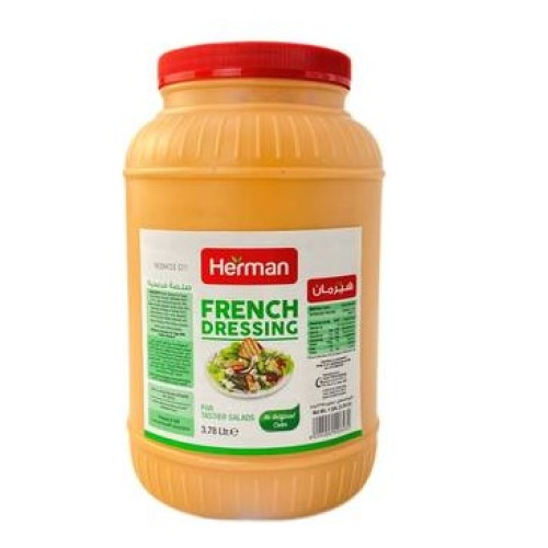 Herman French Dressing  4 x 3.78 kg