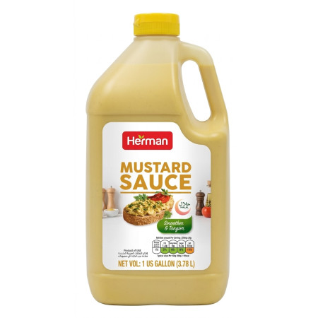 Herman Mustard Sauce 4 x 3.78 kg