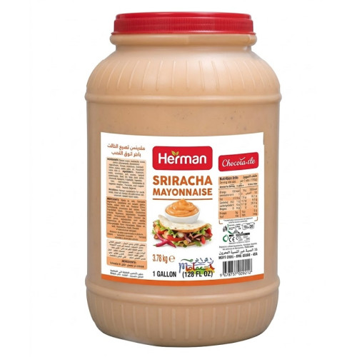 Herman Sriracha Mayonnaise 4 x 3.78 kg