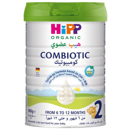 Hipp Organic Stage 2 Combiotic Follow On Formula From 6-12 Months 6 x 800g
