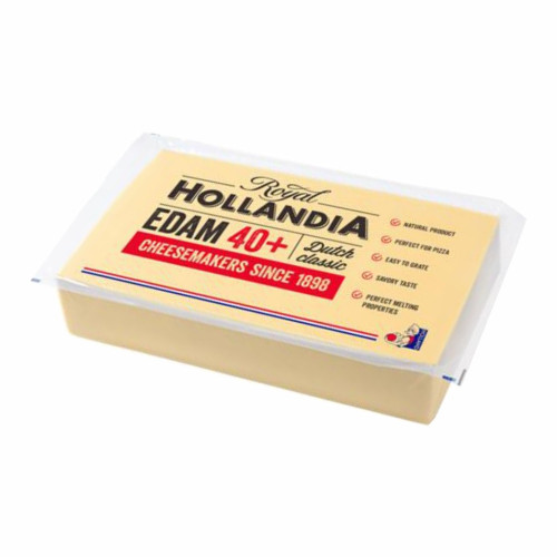 Hollandia Edam loaf cheese 4 x 3.22kg Hollandia Edam loaf cheese 4 x 3.22kg
