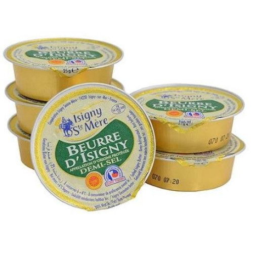 ISIGNY unsalted Butter portions 60x10g ISIGNY unsalted Butter portions 60x10g