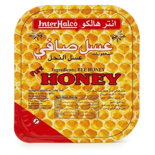 Interhalco Honey portion 100 x 25g