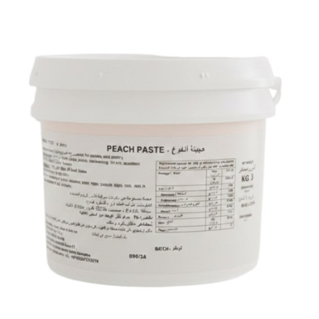 Ital dairy Peach Paste 3kg