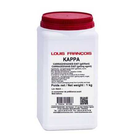 Louis Francois "PF" Kappa Carrageenan E 407 1Kg Louis Francois "PF" Kappa Carrageenan E 407 1Kg