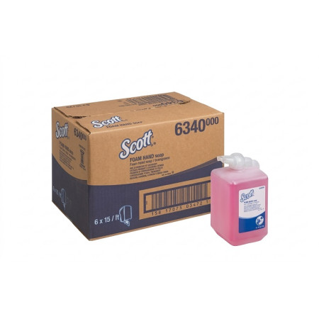Kimberly clark Hand foam soap pink 1L   6 x 1L