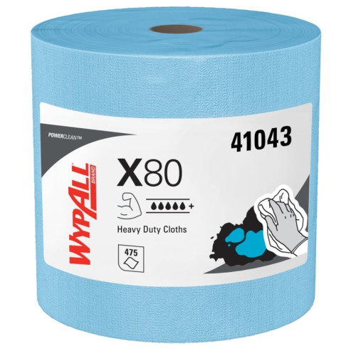 Kimberly clark Jumbo roll x80 blue 1x475 sheets Kimberly clark Jumbo roll x80 blue 1x475 sheets