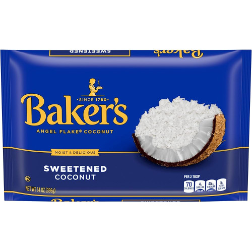 Kraft Bakers Coconut Angel Flake 396g