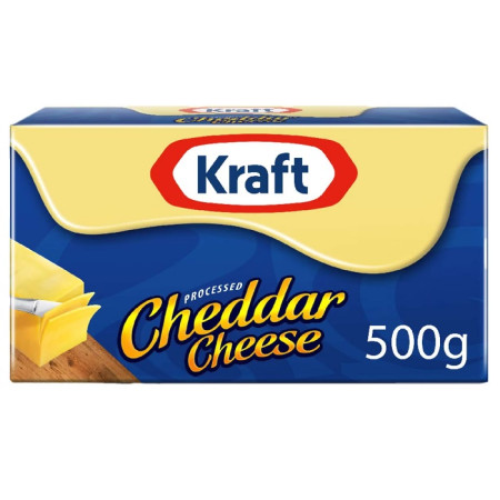 Kraft Cheddar Cheese block 12 x 500g Kraft Cheddar Cheese block 12 x 500g