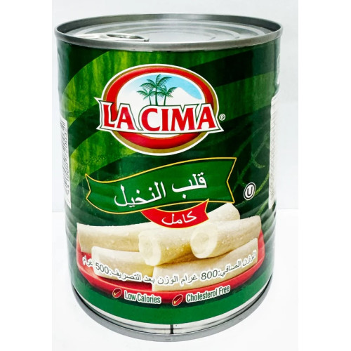La Cima Whole Hearts Of Palm Tin  800g