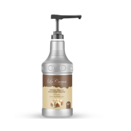 La Crema White Choco Hazelnut Sauce 2kg La Crema White Choco Hazelnut Sauce 2kg