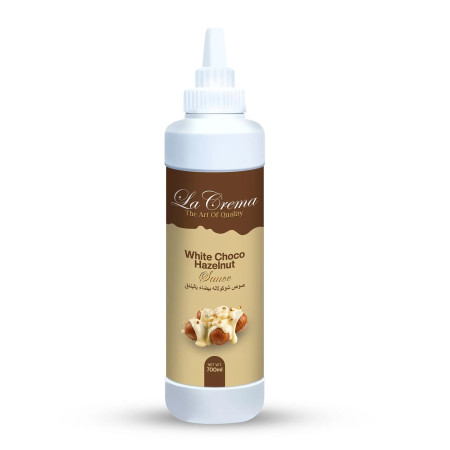 La crema Cremino  White Chocolate Hazelnut Sauce  700ML