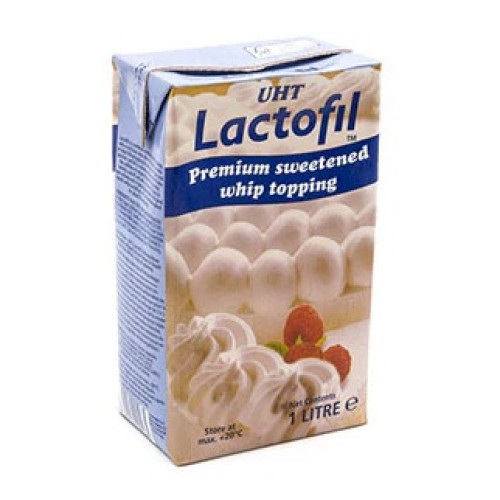 Lactofil Sweetened whipping cream Italy  12 x 1L