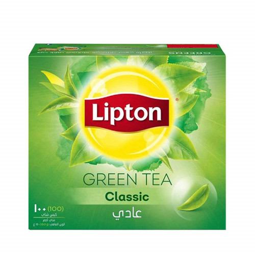 Lipton Green Tea Classic 100 Tea Bags 1 X 100TB