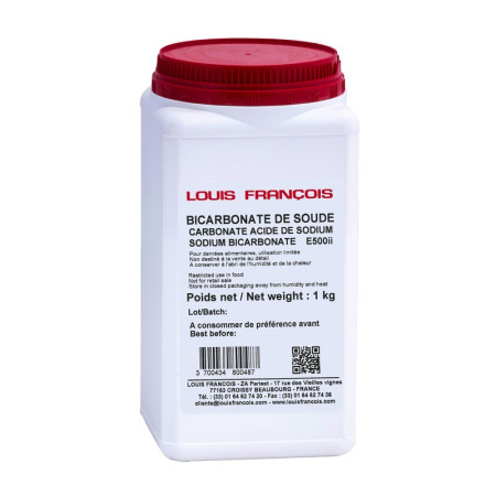 Louis Francois Sodium Acid Carbonate E500 1Kg Louis Francois Sodium Acid Carbonate E500 1Kg