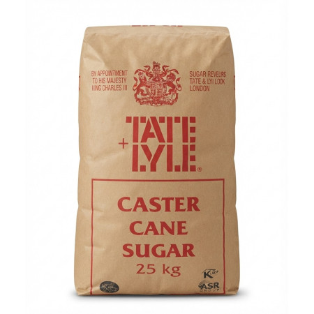 Tate & Lyle Caster Sugar Bulk 1X25kg Tate & Lyle Caster Sugar Bulk 1X25kg
