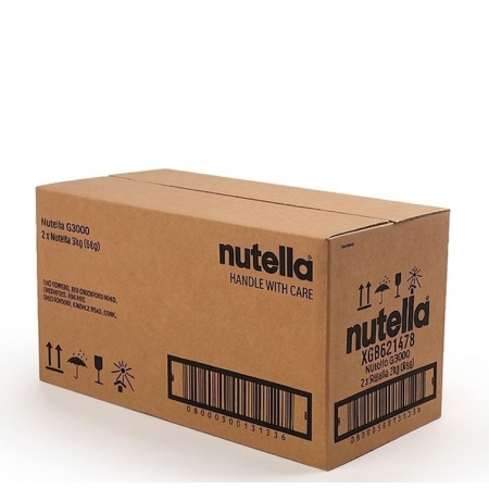 Nutella  Hazelnut Spread With Cocoa For Foodservice 2 x 3kg