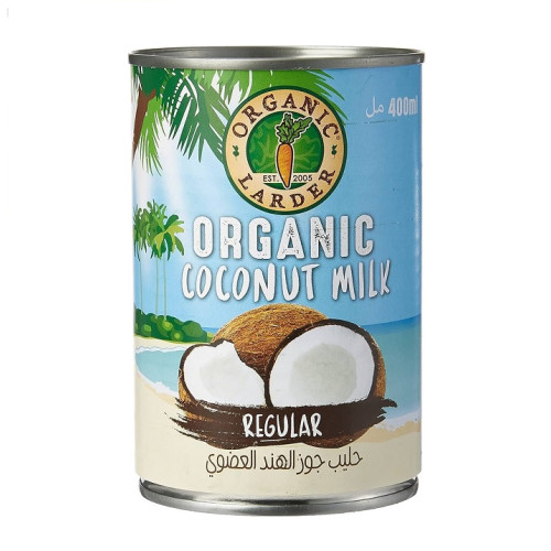 Organic Larder Coconut Milk Regular 12 x 400ml Organic Larder Coconut Milk Regular 12 x 400ml