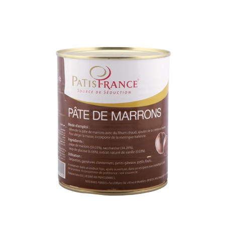 Patisfrance Chestnut Paste 58% 850ml