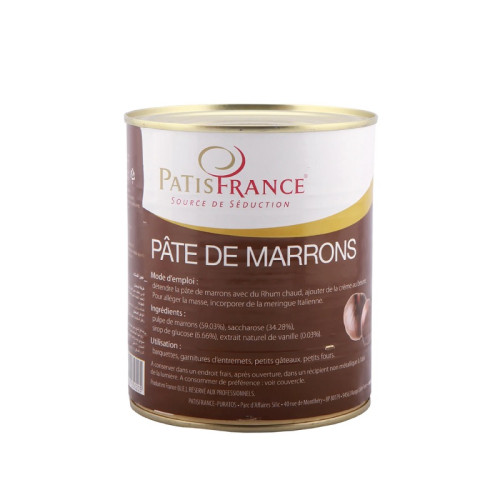 Patisfrance Chestnut Paste 58% 850ml