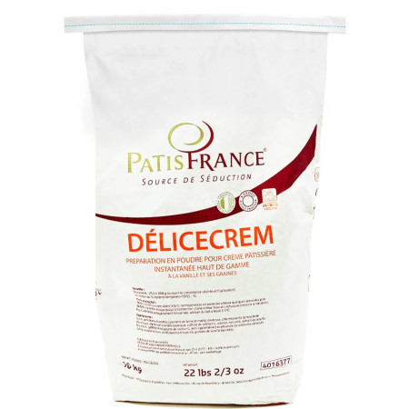 Patisfrance Custard Powder Delice Cream 10Kg