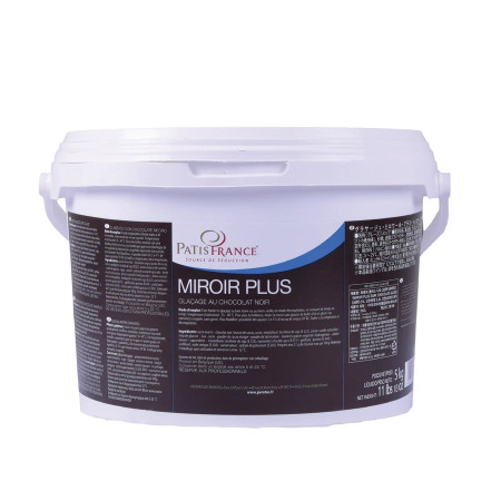 Patisfrance Dark Chocolate Miroir Plus 5Kg