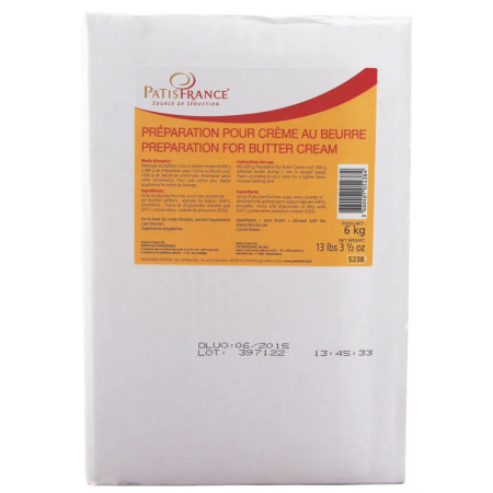 Patisfrance Preparation For Butter Cream 6Kg