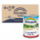 Rainbow Evaporated Milk Catering 48x 410ml