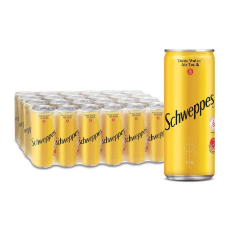 Schweppes Tonic Water Soft Drink  24 X 300ml