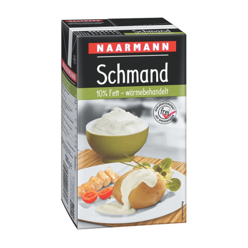 Naarmann Sour Cream 10% Fat  Combibloc  12 x 1kg