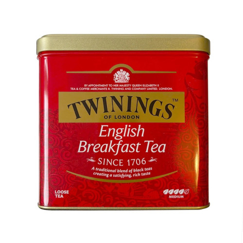 Twinings Classic loose tea English breakfast TIN 500g