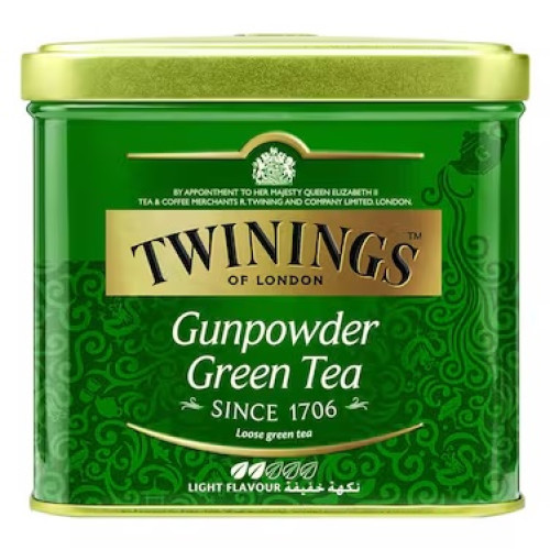 Twinings Classic loose tea green gun powder TIN 6 X 200g